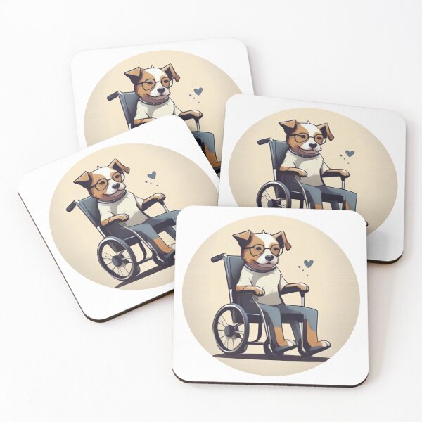 Item preview, Dog in wheelchair  designed and sold by St8ments2Shirts.
