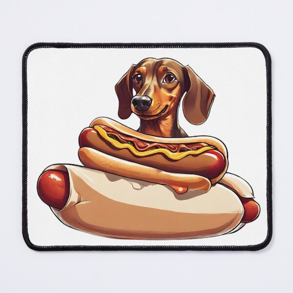 Item preview, Daschound Hot Dog designed and sold by GoodyPaws.