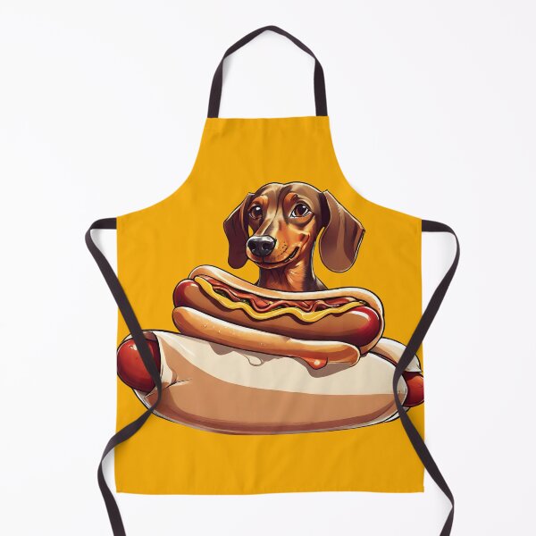 Item preview, Daschound Hot Dog designed and sold by GoodyPaws.