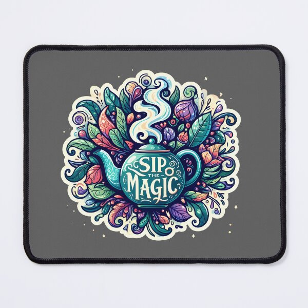Item preview, Enchanting Tea Time Delight Sticker Design designed and sold by Evanlio.