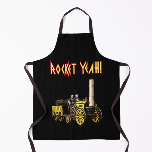 Item preview, Rocket, Yeah!  Heavy Metal meets Steam Powered Heavy Metal designed and sold by NearTheKnuckle.