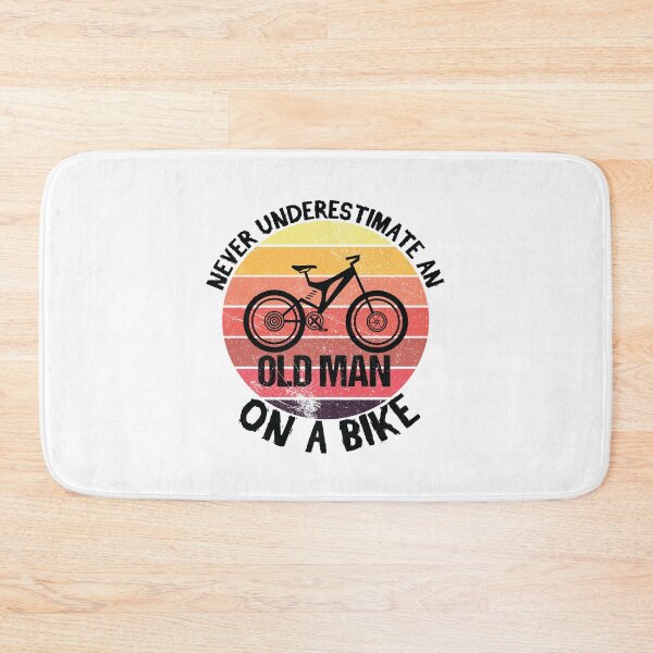 Item preview, Never Underestimate an Old Man On a Bike designed and sold by MDSDesigns.