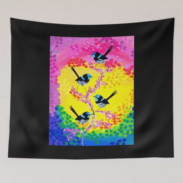Item preview, Birds and Flowers designed and sold by cathyjacobs.