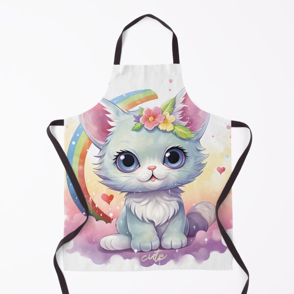 Item preview, Enchanted Whiskers: Pastel Kitten Dream designed and sold by inkArtistryfine.