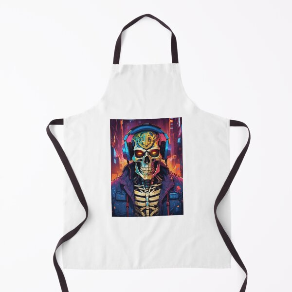 Item preview, Skeleton wearing headphones designed and sold by BTFI.