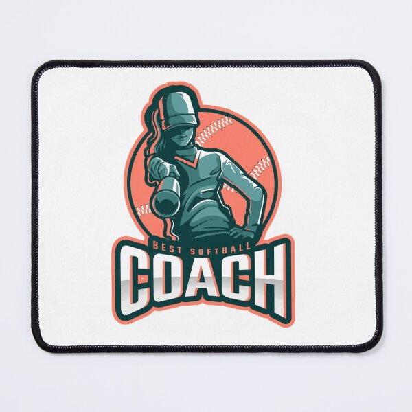 Item preview, Best Softball Coach Ever designed and sold by 87-Aesthetics.