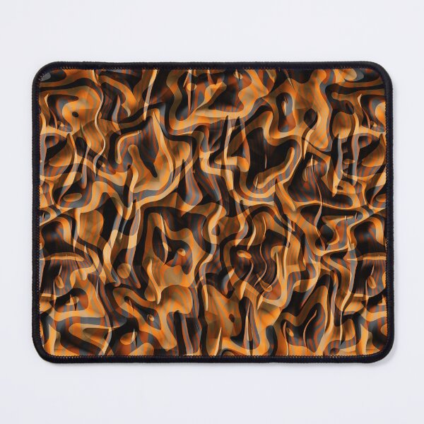 Item preview, 3D Orange and Grey Psychedelic Texture designed and sold by TheRulerofEarth.