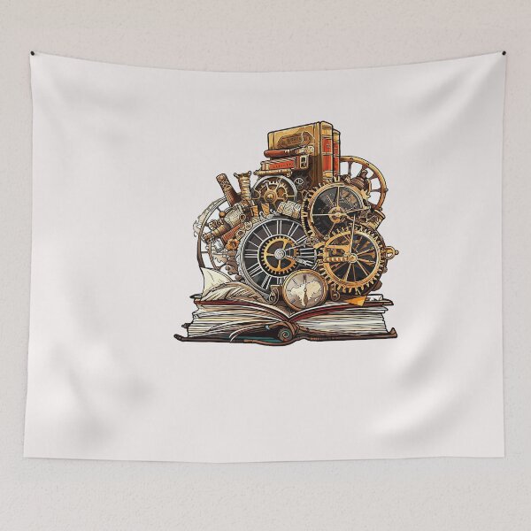 Item preview, Steampunk Fantasy Book Aesthetic designed and sold by Desfix.