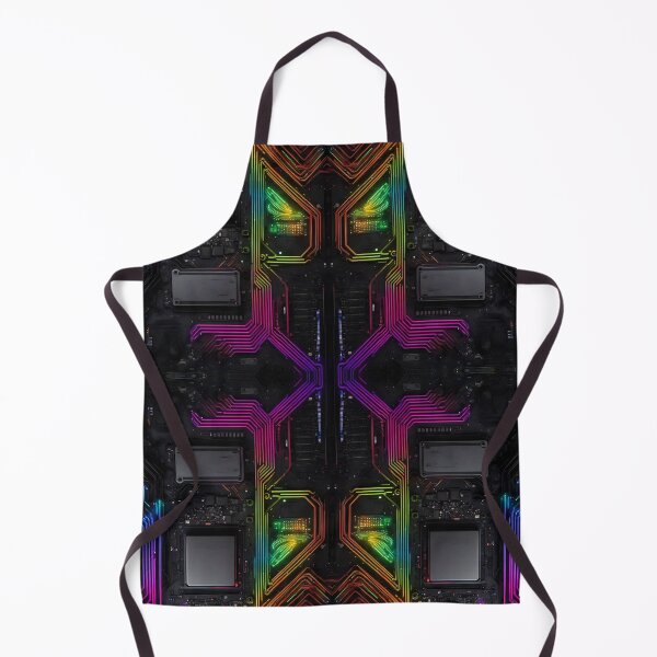 Item preview, Cybernetics - Black and Multi - 06 designed and sold by Mystic-Images.