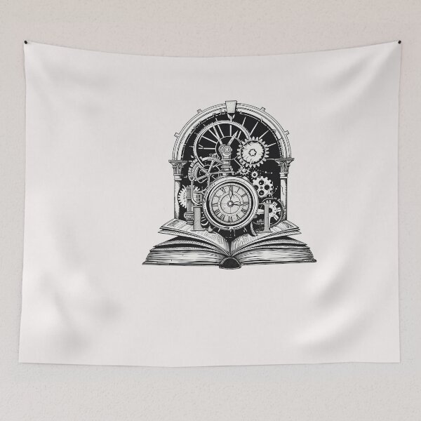 Item preview, Steampunk Fantasy Book Aesthetic designed and sold by Desfix.