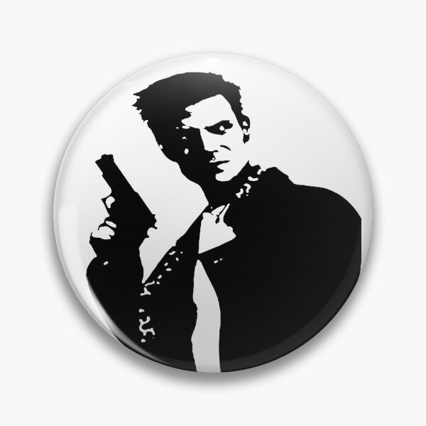 Item preview, Max Payne - Black Version (Transparent) designed and sold by Brazz Official.