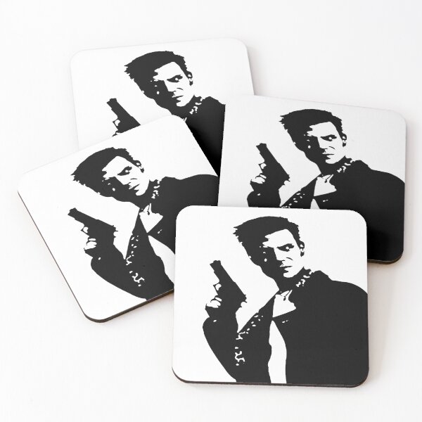 Item preview, Max Payne - Black Version (Transparent) designed and sold by Brazz Official.