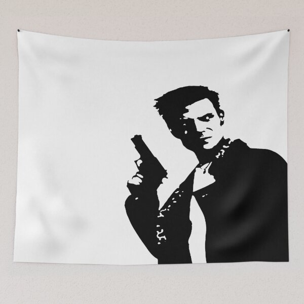 Item preview, Max Payne - Black Version (Transparent) designed and sold by Brazz Official.