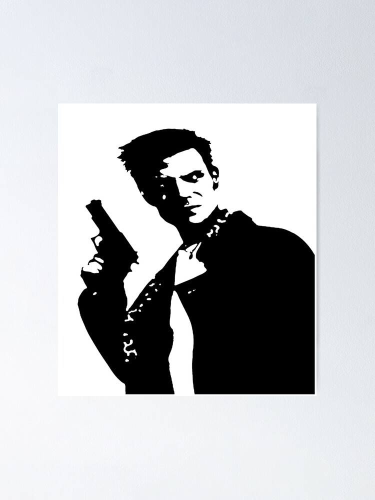 Max Payne - Black Version (Transparent)