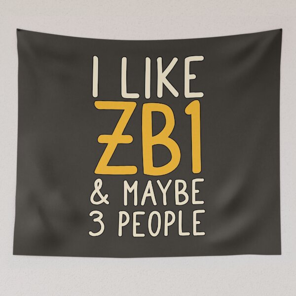 Item preview, Zero base one I like zb1 and maybe 3 people typography zerose | Morcaworks designed and sold by Morcawork.
