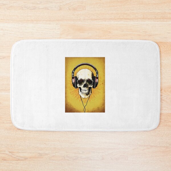 Item preview,  skull with sunglass and headphones  designed and sold by BTFI.