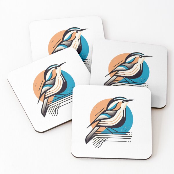 Item preview, Vibrant Carolina Feathers designed and sold by Mechanical-Artt.