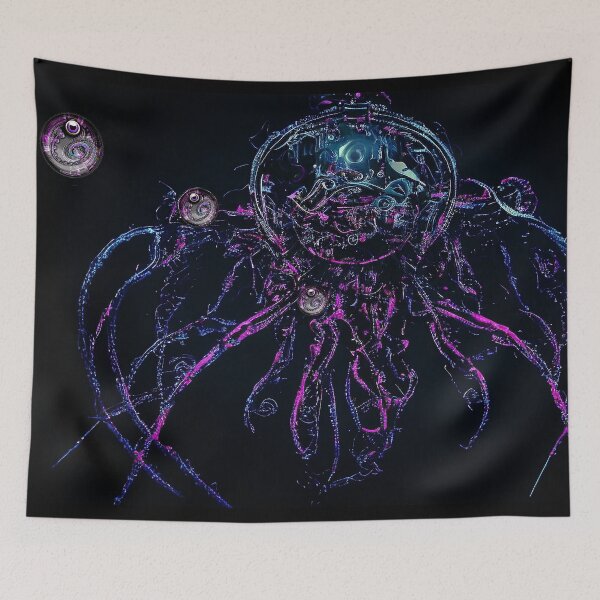 Item preview, Machine Tentacles designed and sold by Pebbledrops.