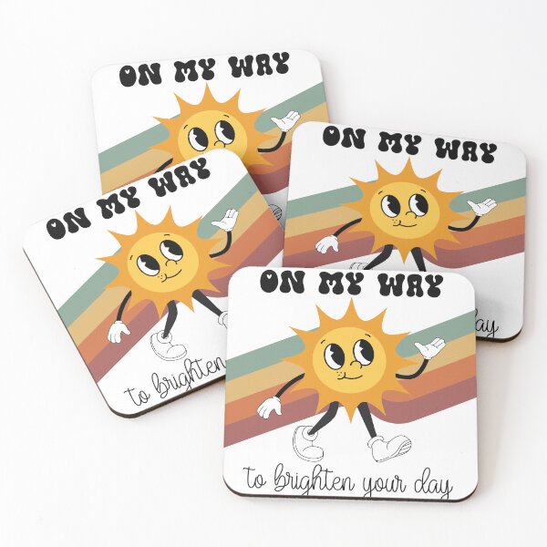 Item preview, On My Way to Brighten Your Day: Retro Design designed and sold by Karma-n-Chaos.