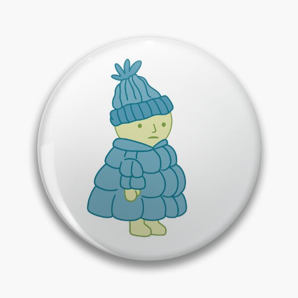 Item preview, smiski in a puffer jacket designed and sold by snststudios.