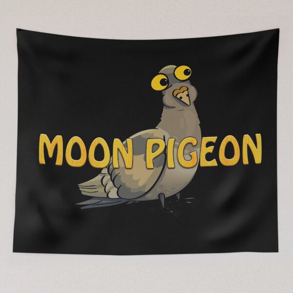 Item preview, SPACE JUNK, MOON PIGEON QUOTE FOR THOSE NASA FREAKS designed and sold by Barbara Jean Photo Art And Design.