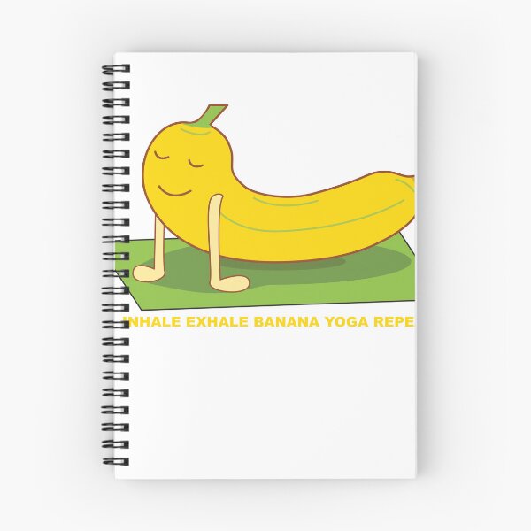 Item preview, Banana Yoga Repeat designed and sold by koonam.