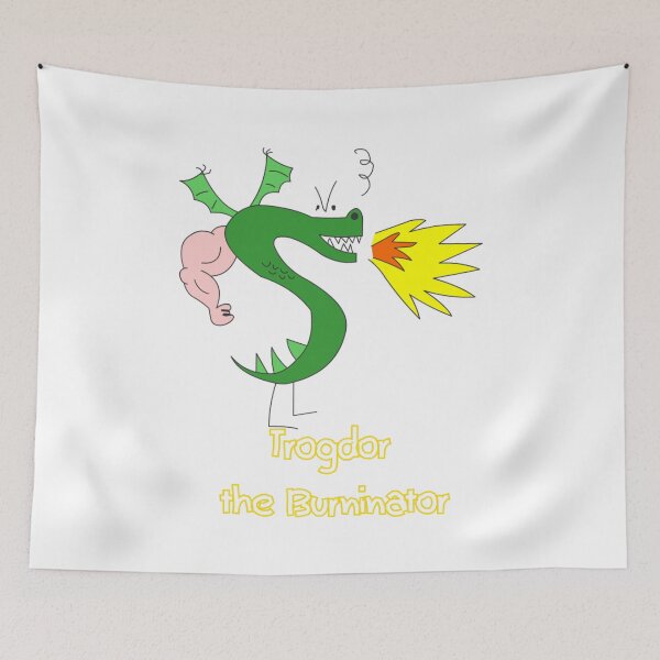 Item preview, Burninator Trogdor on Looseleaf Trogdor the Burninator Dragon Man designed and sold by Miumed.