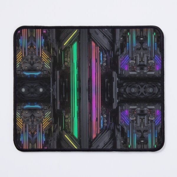 Item preview, Cybernetics - Black and Multi - 07 designed and sold by Mystic-Images.