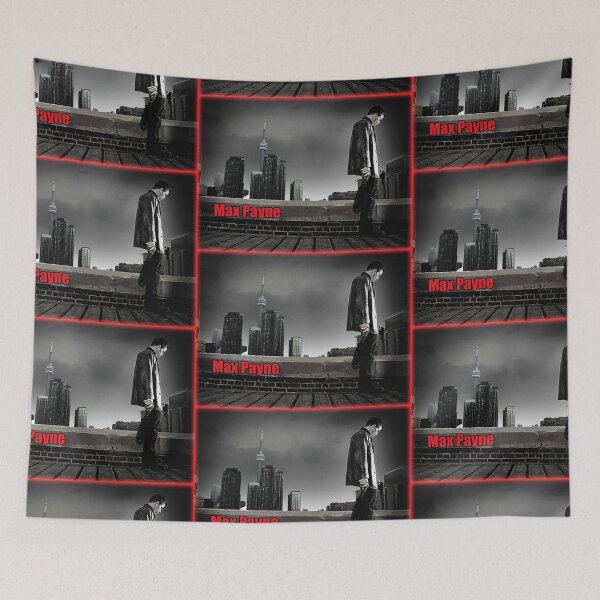 Item preview, Max Payne - In The City Version HD Red Neon designed and sold by Brazz Official.