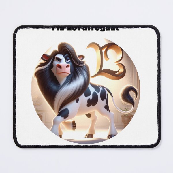 Aperçu de l'œuvre Lion Zodiac - Je ne suis pas arrogant créée et vendue par Moo-larious Creations From Down Udder.