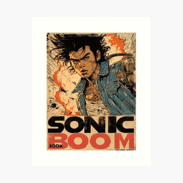 Item preview, Sonic Boom: Boom designed and sold by Retro Type.