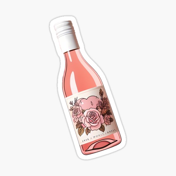 Artikel-Vorschau von Roséwein-Aufkleber, designt und verkauft von anderelbe.