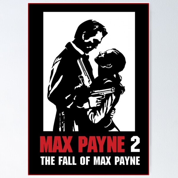 Vista previa del artículo con la obra «Max Payne 2 - Neón rojo remasterizado HD», diseñado y vendido por Brazz Official.