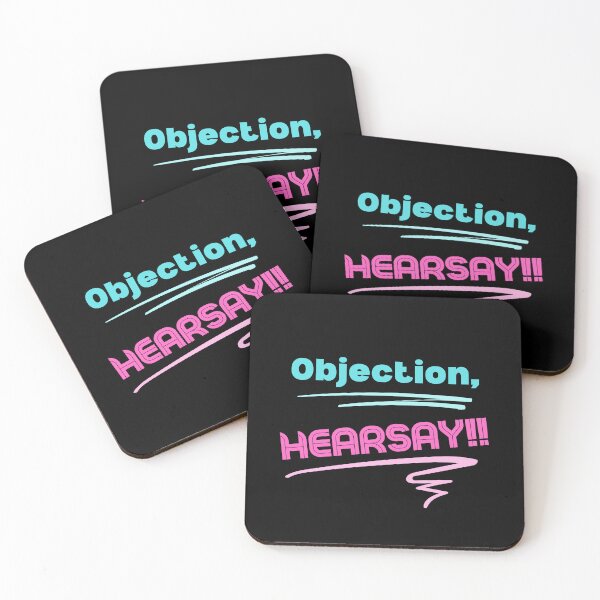 Item preview, Objection, Hearsay!! designed and sold by AStar17.