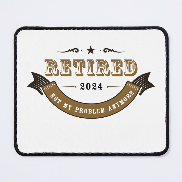Item preview, Retired 2024 - Not my problem anymore Tee-shirt designed and sold by olympe-store.