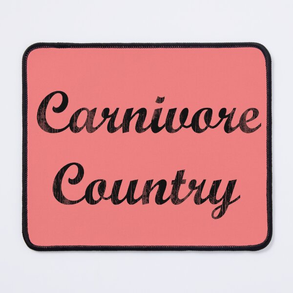 Item preview, CARNIVOR COUNTRY STICKERS, FOR THOSE MEAT EATERS, COMES ON TEE SHIRTS AND LOTS MORE designed and sold by Barbara Jean Photo Art And Design.