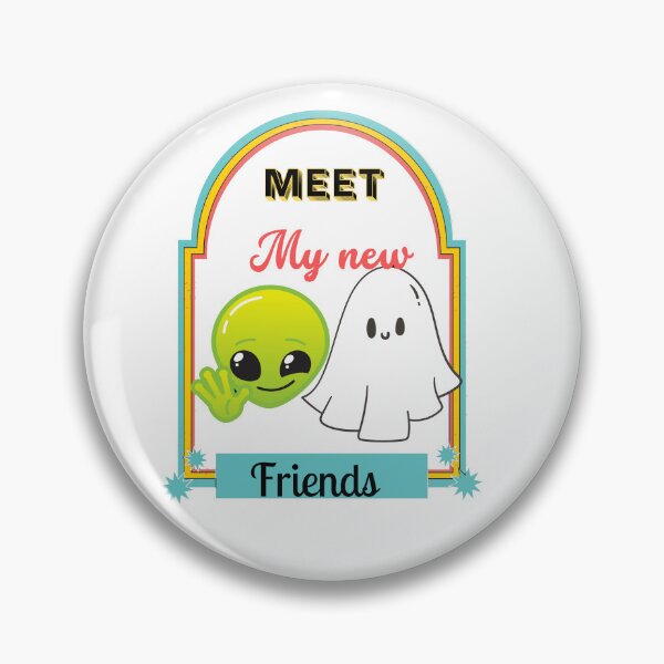 Item preview, Meet my new friends in 2024 designed and sold by Cosmicworld07.