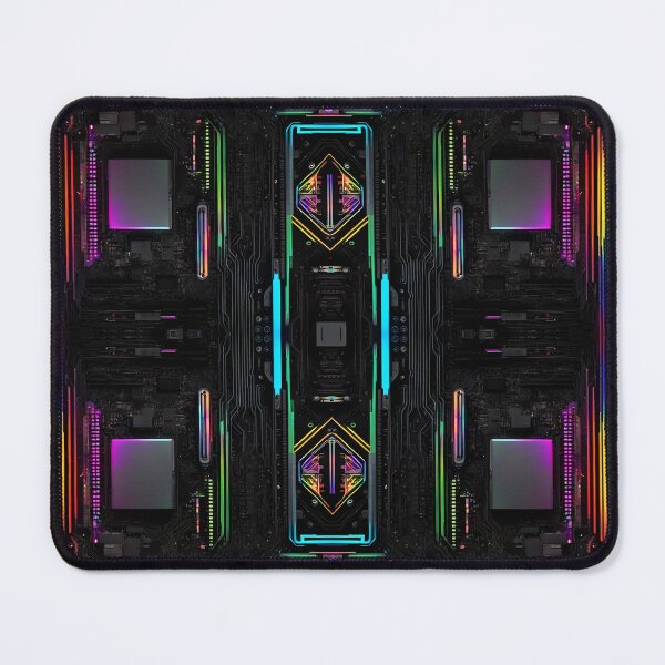 Item preview, Cybernetics - Black and Multi - 08 designed and sold by Mystic-Images.
