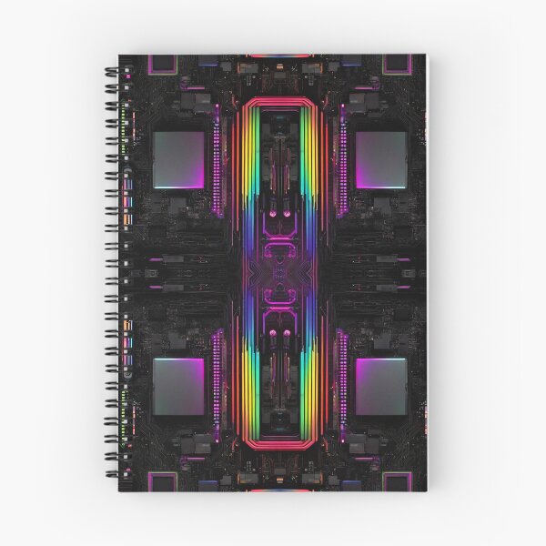 Item preview, Cybernetics - Black and Multi - 08 designed and sold by Mystic-Images.