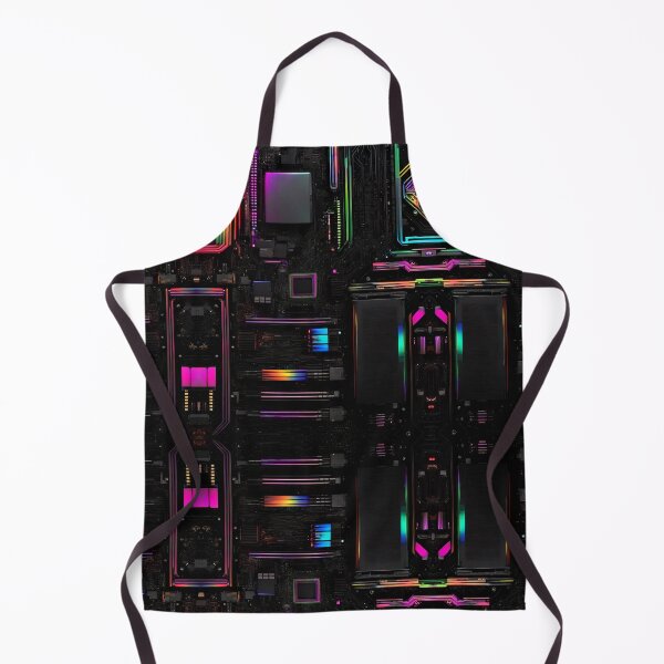 Item preview, Cybernetics - Black and Multi - 08 designed and sold by Mystic-Images.