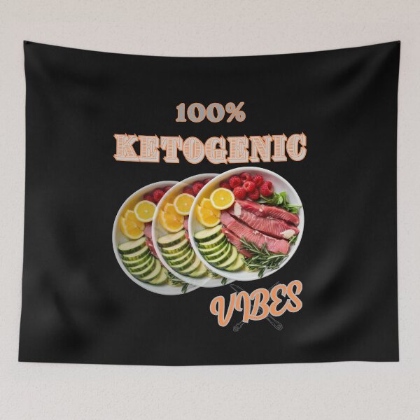 Item preview, 100% Ketogenic vibes design designed and sold by Jt41.