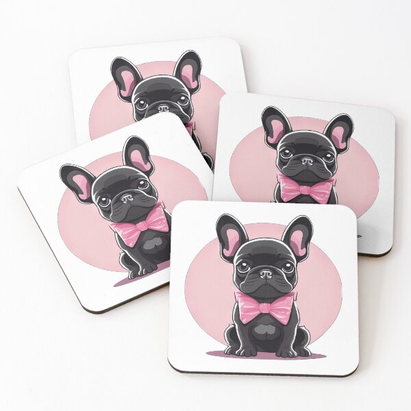 Item preview, Cute Black French Bulldog designed and sold by Bilisik.