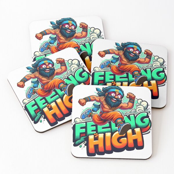 Item preview, Man jumping as he feel high designed and sold by drdcahmed.
