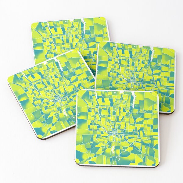 Item preview, Columbus Ohio City Map - Green-Yellow Duotone designed and sold by StylishStacks.