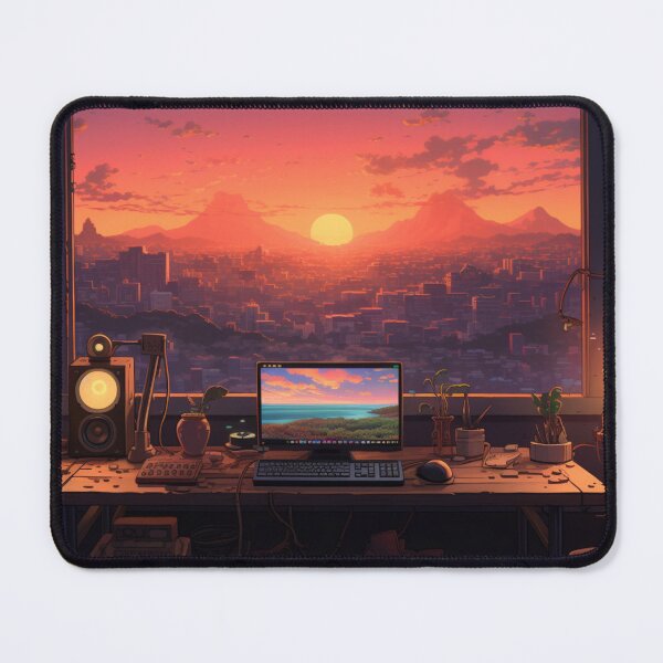 Item preview, DJ Console DJ Set Computer Sunset designed and sold by Nightarcade.
