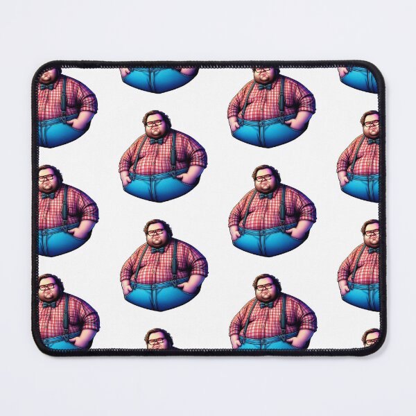 Item preview, Geek with Style: The Well-Fed Programmer Sticker designed and sold by teesandlove.