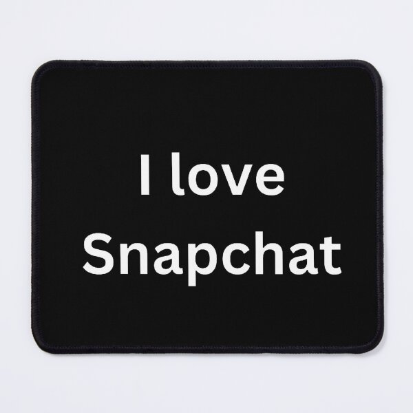 Item preview, I love Snapchat designed and sold by Word Market.