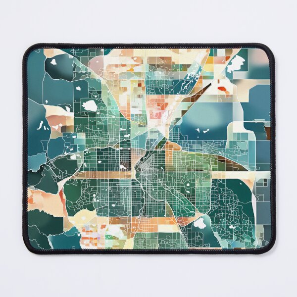 Item preview, Denver Colorado City Map - Lush Green designed and sold by StylishStacks.