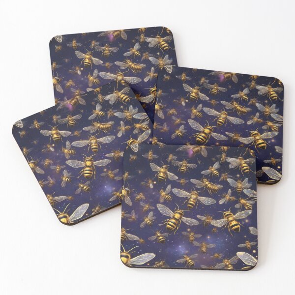 Item preview, Space Honey, bees and stars designed and sold by Ineedserinity.