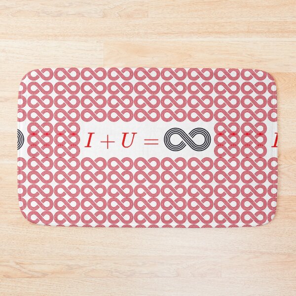 Item preview, I plus u equal infinity love Valentines ,brafdesign designed and sold by Brafdesign.